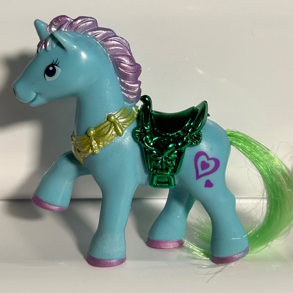 Vintage 1980's Tara Toy Carousel Cuties Set of 8 Plus 1 1990's Chap Mei Pony - Picture 5 of 16